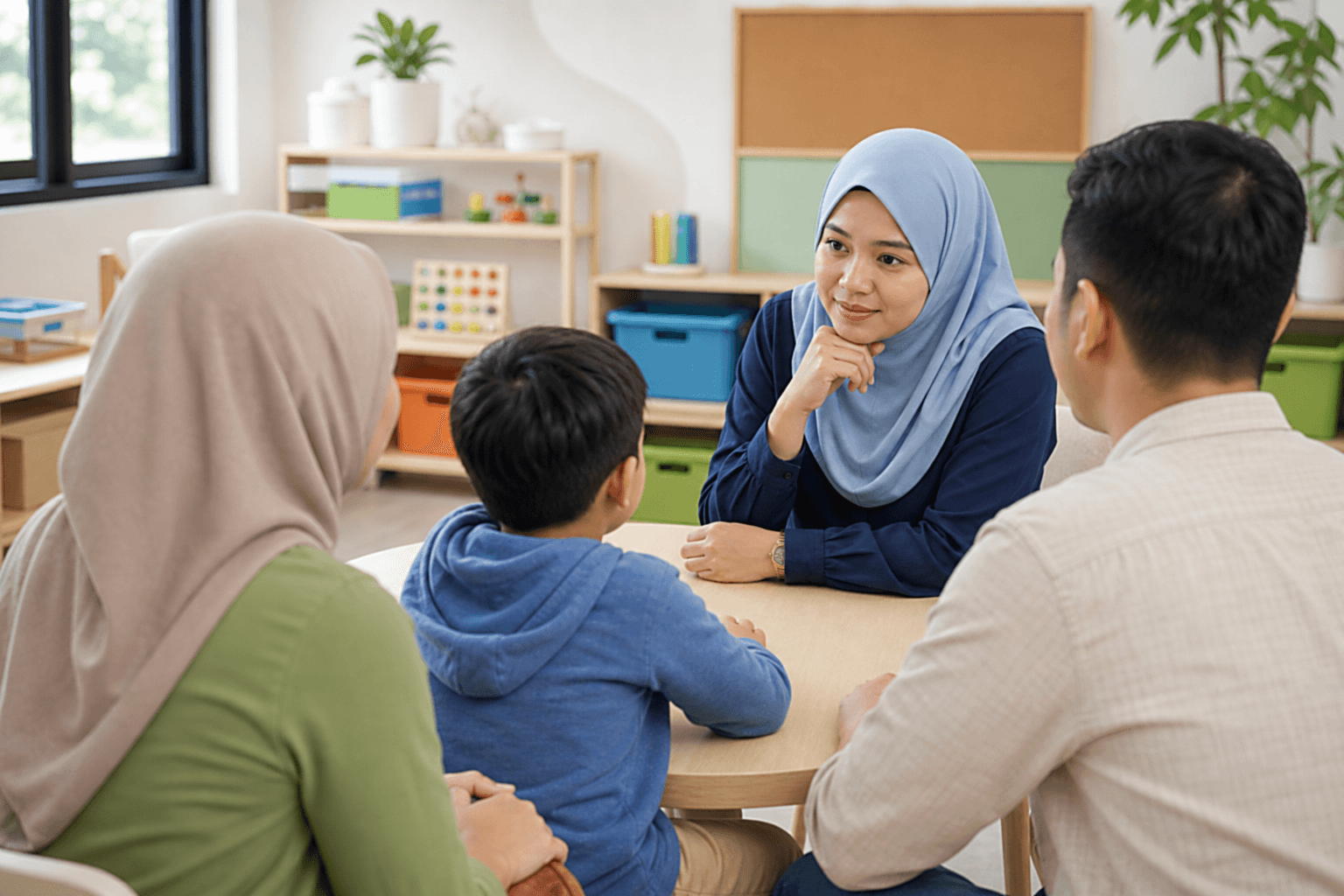 Parent consultation at Little Rehab